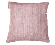 heimtexland ® Outdoor-Kissen Meliert Garten-Lounge Deko Kissenhülle 40x40 Rosa Typ645