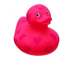 trendfinding Badeente Love Pink mit Herzchen