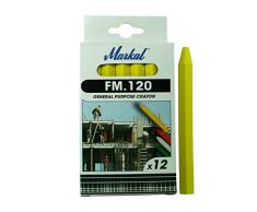 Markal 44010200 FM. 120 Kreiden, gelb (12 Stück)