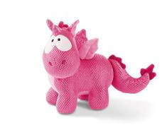 Nici 45697 Kuscheltier Einhorn-Drache Ruby de la Rosa 22cm, süßes Stofftier für Kinder und Kuscheltierliebhaber aus Plüsch