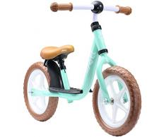 LÖWENRAD Kinderlaufrad ab 3, 4 Jahre, 12 Zoll Jungen und Mädchen Laufrad, leichtes Kinderrad Lauflernrad höhenverstellbar, Mint | Risikofrei Testen