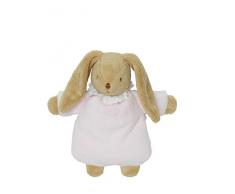 Trousselier - Plüschtier mit Rassel - Kuschelhase - 20 cm hoch - Klassischer Chic - Ideales Geburtsgeschenk - Maschinenwaschbar - Farbe rosa