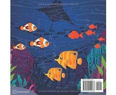 Tiere im Meer: 50 Meerestiere zum Ausmalen für Kinder ab 3+ Jahren für zu Hause oder den Kindergarten. Als Kopiervorlage für PädagogInnen geeignet.