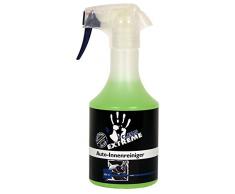 CLEANEXTREME Set Auto-Innenreiniger 500 ml + Mikrofaser-Reinigungshandschuh Innenraum - Spezielles Autopflegemittel für die Auto-Innenreinigung. Für Stoff, Kunststoff, Gummi, Aluminium, Plexiglas, Leder, Alcantara, Velours, Holz