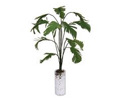 1/12 Grüne Bananenbaum im weißen Flasche Miniatur Puppenhaus Garten Zubehör