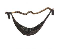 Fablcrew Neugeborenes Hängematte Stricken Hängendes Bett Kinder Hängematte Tragbare Hängematte Fotografie Props Baby-Hänge Cocoon Foto Shooting