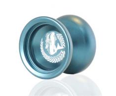 DZX YOYO yoyo Glühen Heiliger Gral YO-YO Professionelles yoyo Spielzeug Spezial Requisiten diabolo (Farbe: Tiefblau) ， yo-yos Tricks