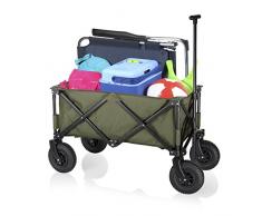 Campart Gartenkarre CamPart HC-0915 Faltbarer Trolley, Grün, L, HC-0915
