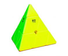 Cubikon Qiyi Speed Pyraminx –Schneller & Leichtgängiger Pyraminx Zauberwürfel