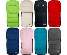 Fußsack/Sommerfußsack für Buggy Kinderwagen Jogger (ABS Rückseite) (Rosa)