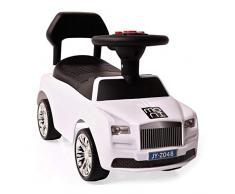 Rutscher, Kinderauto Baron JY-Z04B mit Musikfunktion, ab 18 Monate bis 25 kg Weiss