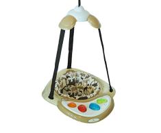 Türhopser Rock´n´Roll einstellbar mit Spielcenter und Musikfunktion (Beige)
