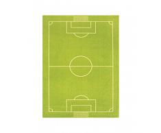 IVI Hypoallergen Kinder Matte und Teppich (80 x 150 cm, klein, grün, Fußball-)