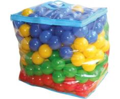Bieco Bälle für Bällebad | 250 Stück, Größe ca. 6 cm | Bunte Bälle | Kinder Bällebad Bälle | Plastic Balls | Geeignetes Bällebad für Babys, Bällebad Kinder oder als Bällebad für Hunde