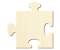 Holzpuzzle Zuschnitte - Holz Puzzle - Größenauswahl, Höhe x Breite:21 x 21cm