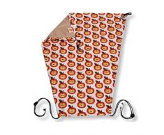 millemarille Sonnensegel für Kinderwagen | mit LSF 80 für höchsten UV-Schutz | universal Sonnenschutz für Babys, passendes Zubehör für jeden Kinderwagen | waschbar, Ökotex 100 | Funky Apples