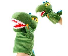 Plüsch Handpuppe Dinosaurier Marionette Handschuh Puppen Handpuppe Theater Puppe Spielzeug Plüsch Puppe Geschichten Sprechen Juguetes Lernhilfe Lustige Geschenk Kinder