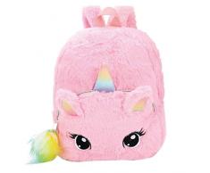 Nettes Plüsch-Einhorn Rucksack Mini Einhorn Rucksäcke Kleinkind-Kind-Mädchen-Geschenke Plüsch Tier Cartoon Mini Travel Bag
