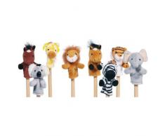 Fingerpuppenset - Wilde Tiere