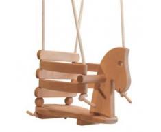 GICO Pferdeschaukel Gitterschaukel Babyschaukel aus Holz