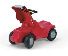 Rolly Toys 132263 rollyMinitrac Case CVX 1170 | Rutscher Traktor mit Motorhaube zum Öffnen, Hupe und Flüsterreifen | ab 1,5 Jahren | Farbe rot