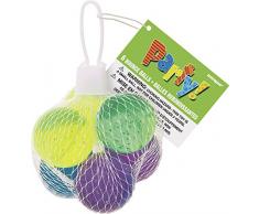 Unique Party Supplies Glitzer-Springbälle, 6 STK.