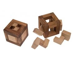 ROMBOL Identity IV A (Andrew Ustjuzhanin, Russland, 2017), EIN Interlockingpuzzle, Holzspiel, Denkspiel, Knobelspiel, Geduldspiel aus Holz