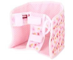 Götz 3402630 Roller- und Fahrradsitz Immer dabei - Puppenzubehör für alle Puppen von 27 cm bis 50 cm egal ob Babypuppe oder Stehpuppe