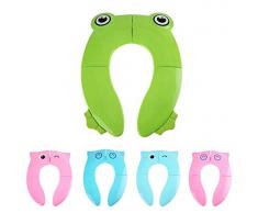 Hpybest Kinder Reise-Töpfchen Sitzpolster tragbar Baby Kleinkind Toilettentraining Sitzkissen Kissen Kinder Töpfstuhl Pad