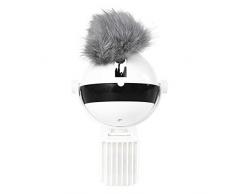 saiwhale Pet elektronischen Ball, Elektrisch Einziehbares Seil, Feder Spielzeug, JoJo-Hebe Kugel Elektrische Automatische Selbstdrehende Spielzeug Puzzle Haustier Spielzeug (B)