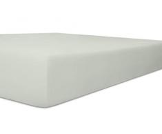 Kneer Qualität 60 Single-Jersey Kinderspannbetttuch, 60x120-70x140, 09 Platin