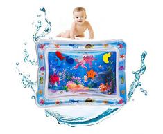 Sinwind Baby Wassermatte,Auslaufsicheres PVC Wassergefüllte Spielmatte für Baby Spielzeuge 3-9 Monate, Babyspielzeug für frühe Entwicklung des Säuglings