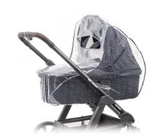 Zamboo Universal Komfort Regenschutz für Kinderwagen/Babywannen - gute Luftzirkulation, Sichtfenster mit Vordach, Schadstofffrei