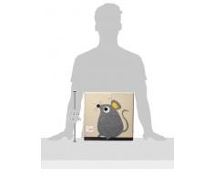 3 Sprouts UBXMOU Aufbewahrungsbox Maus, mehrfarbig