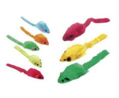 KARLIE Spielmäuse PLÜSCHMÄUSE in Felloptik für Katzen 5cm