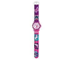 Scout Kinder Uhr Lernuhr IT-Collection - Glitter Mädchen 280375017