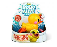 Goliath 32683 - Robo Alive Ente, Lebensechte Bewegungen, Schwimmt im Wasser und läuft an Land, Wasserspaß für Kinder, elektronisches Bade-Spielzeug, ab 18 Monaten