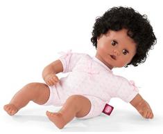 Götz 1920835 Muffin to Dress Puppe - 33 cm große Babypuppe mit braunen Schlafaugen, Schwarze Haare und Weichkörper - ab 18 Monaten