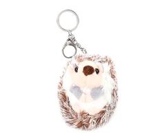 Frauen-Auto Keychain kreatives Geschenk Auto-Anreden Plüschigel Keychain Auto-Schlüsselring