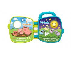 Fisher-Price GFP29 - Tierfreunde Liederbuch Baby Spielzeug und Lernspielzeug Musik und Geräuschen ab 6 Monaten, deutschsprachig