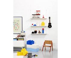 LEGO Lizenzkollektion 40041735 Stapelbare Aufbewahrungsbox, 8 Noppe, weiß