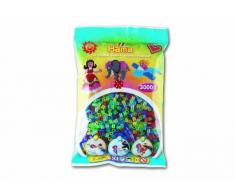 Hama 201-54 - Bügelperlen, ca. 3000 Perlen, transparent, glitter