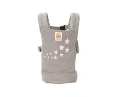 Ergobaby Puppentrage Kinder-Spielzeug, Galaxy Grau Tragetasche für Baby Puppe, 100% Baumwolle