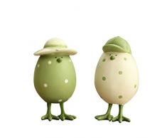 ZGPTX Statuen Geschenk Zuhause Dekoration Ornamente Harz Kaninchen Modell Kleine Statue Hochwertige Langohr Figur Bastelfigur Ornament