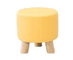 FGSJEJ Kinderbänke Campinghocker Angelstühle Campingstühle Gartenhocker Klappstuhl Möbelstuhl Camping-Liegestuhl Garten-Liegestuhl (Color : Yellow, Size : One Size)