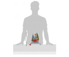 Sigikid 41274 - Mädchen und Jungen, Schnuffeltuch Hase, Ringeldingelhase, grau/bunt