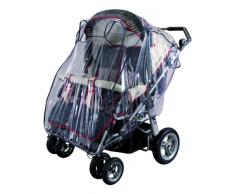 Sunnybaby 10492 - Regenverdeck mit Sichtfenstern für Zwillingssportwagen / Zwillingsbuggy