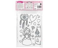 Papier-Tischdecke Zum Ausmalen I Motiv Fantasiewelt I Ausmalbilder Mädchen I Kindergeburtstag Deko I Malvorlagen Kinder I Kinderbeschäftigung I JEKA Papier und Spielwaren