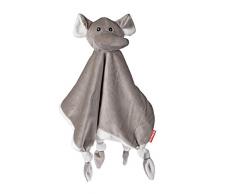 Baby geeignetes Schnuffeltuch Schmusetuch Kuscheltuch Elefant / Stofftier Plüschtier Kuscheltier Oeko-Tex ® Zertifiziert