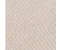 URBANARA Kissen “Gotland“ - 100% Schurwolle/Leinen, Zartrosa/Creme - 60 x 40 cm, 1 Kissenhülle + 1 Inlett, Dekokissen, Sofakissen, Wohnkissen